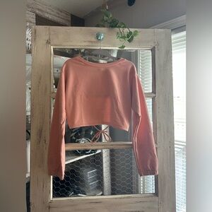 B55 NWT Blanche | Pink Cropped Sweatshirt